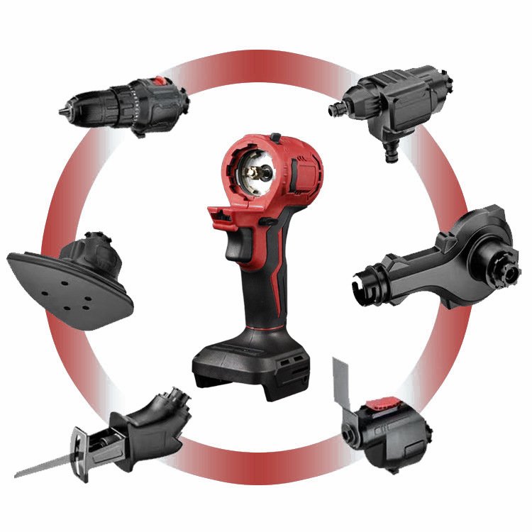 Reciprocating Saw Impact Wrench Jig Saw Oscillating Tool Hedge Trimmer Shear Circular Trim Saw Inflator Multi-Tool Attachment