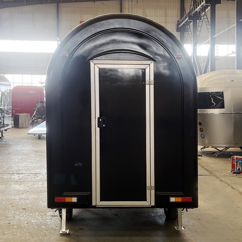 Custom Outdoor Street Ice Cream Coffee Street BBQ Mobile Snack Fast Food Cart Caravan Truck Camper Food Trailer