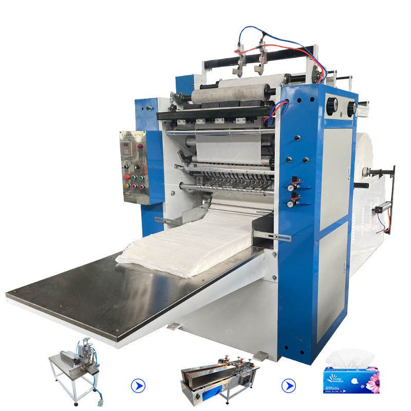 Fully Automatic Facial Tissue Paper Making and Packaging Machine Production Line