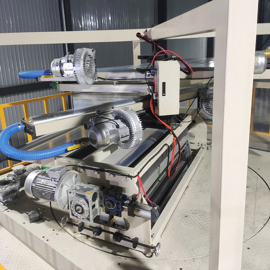 5 Layers Co-Extrusion Blown PE Film Production Line Multi Layers Plastic Film Blowing Machine