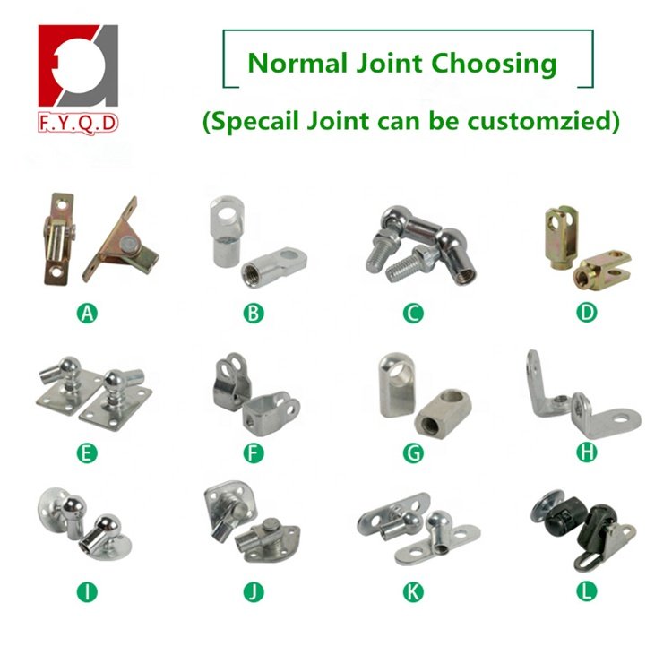 Customized Bed lift hardware gas spring mechanism