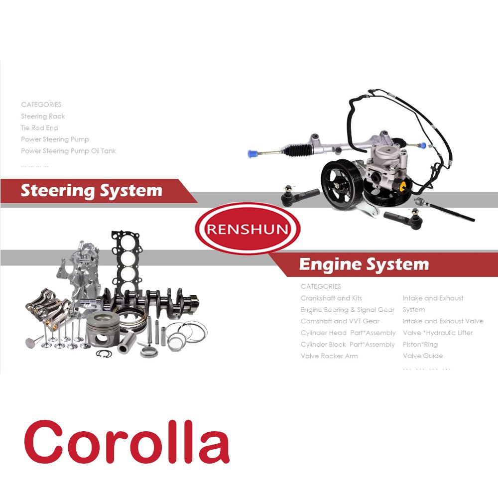 Renshun Japanese Car Manufacturer Whole Car Spare Parts Other Auto Parts Japan For NEW TOYOTA COROLLA 2018-