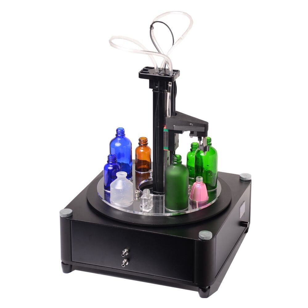 High Speed Table Top Level Control System Bottle Small Filling Machine Body Spray Water Liquid Oil Perfume Fragrance Plastic