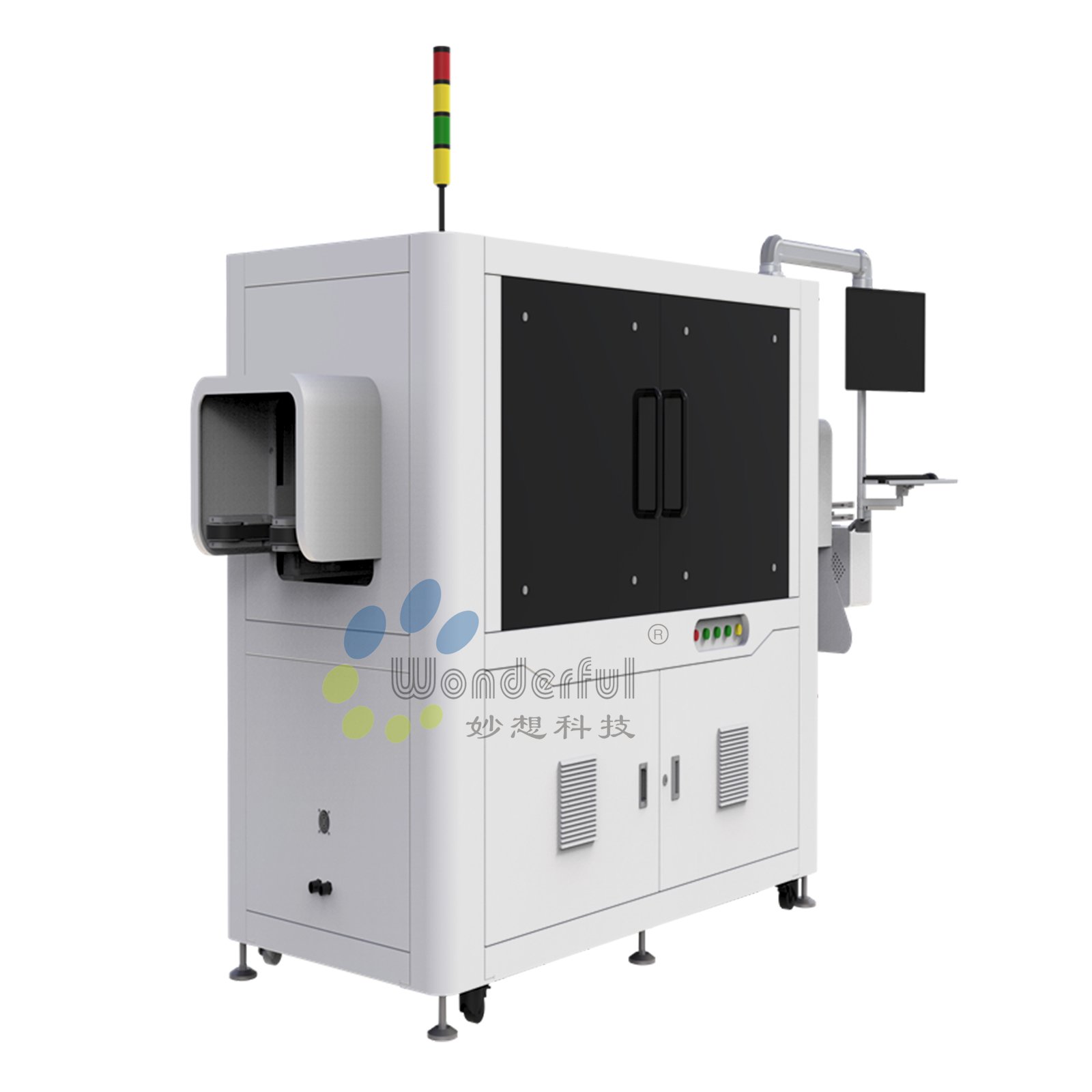 Production Line Supporting Visual Inspection Automatic Capping Machines