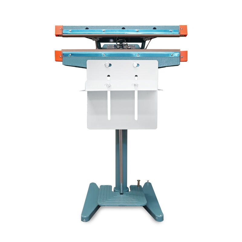 Semi Automatic Pedal Film Impulse Sealer Vertical Plastic Food Bag Heating Induction Sealing Machine