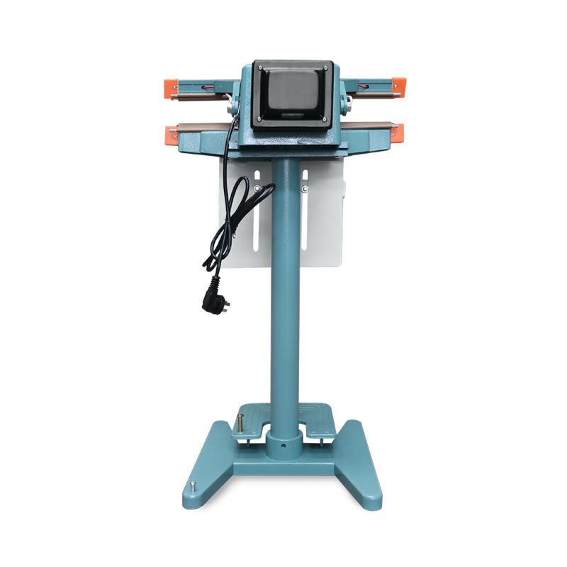 Semi Automatic Pedal Film Impulse Sealer Vertical Plastic Food Bag Heating Induction Sealing Machine