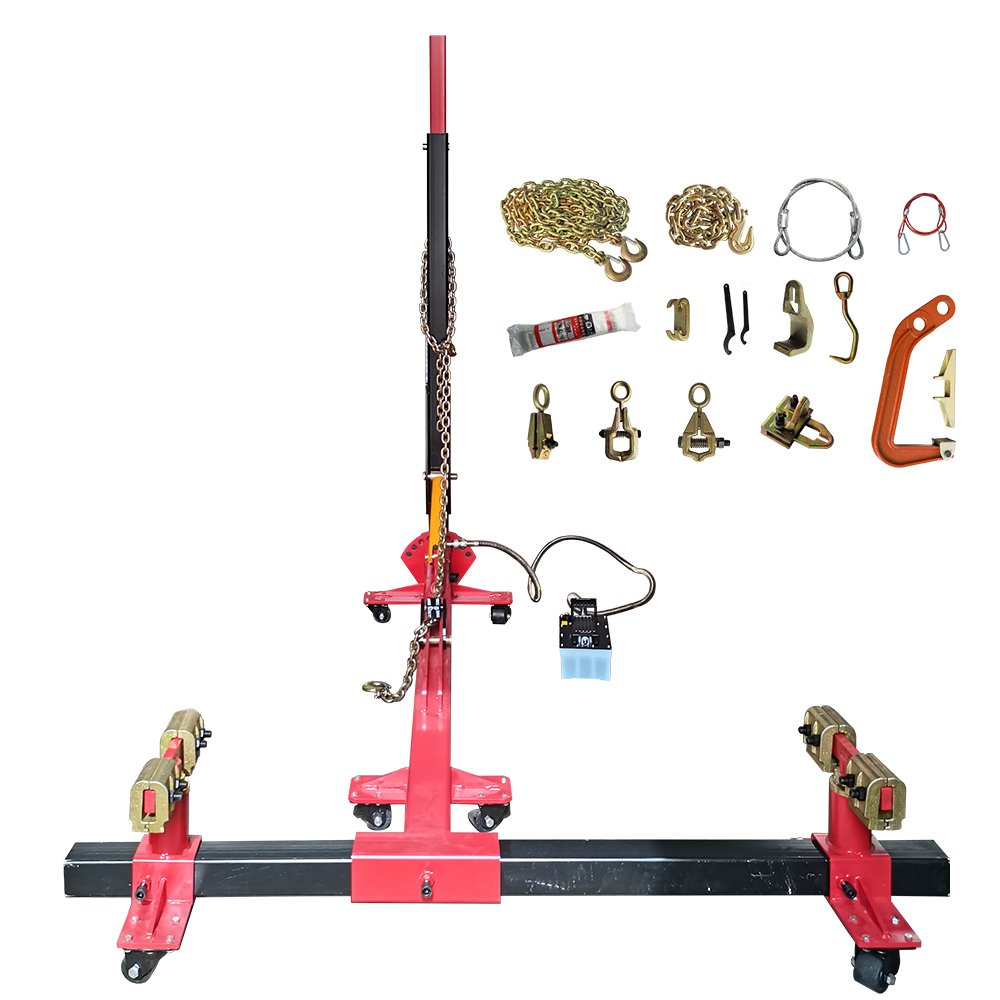 AUTENF 2 Tons Portable Car Frame Machine Auto Body Straightener Quick Repairing Equipment Car Body Repair Equipment
