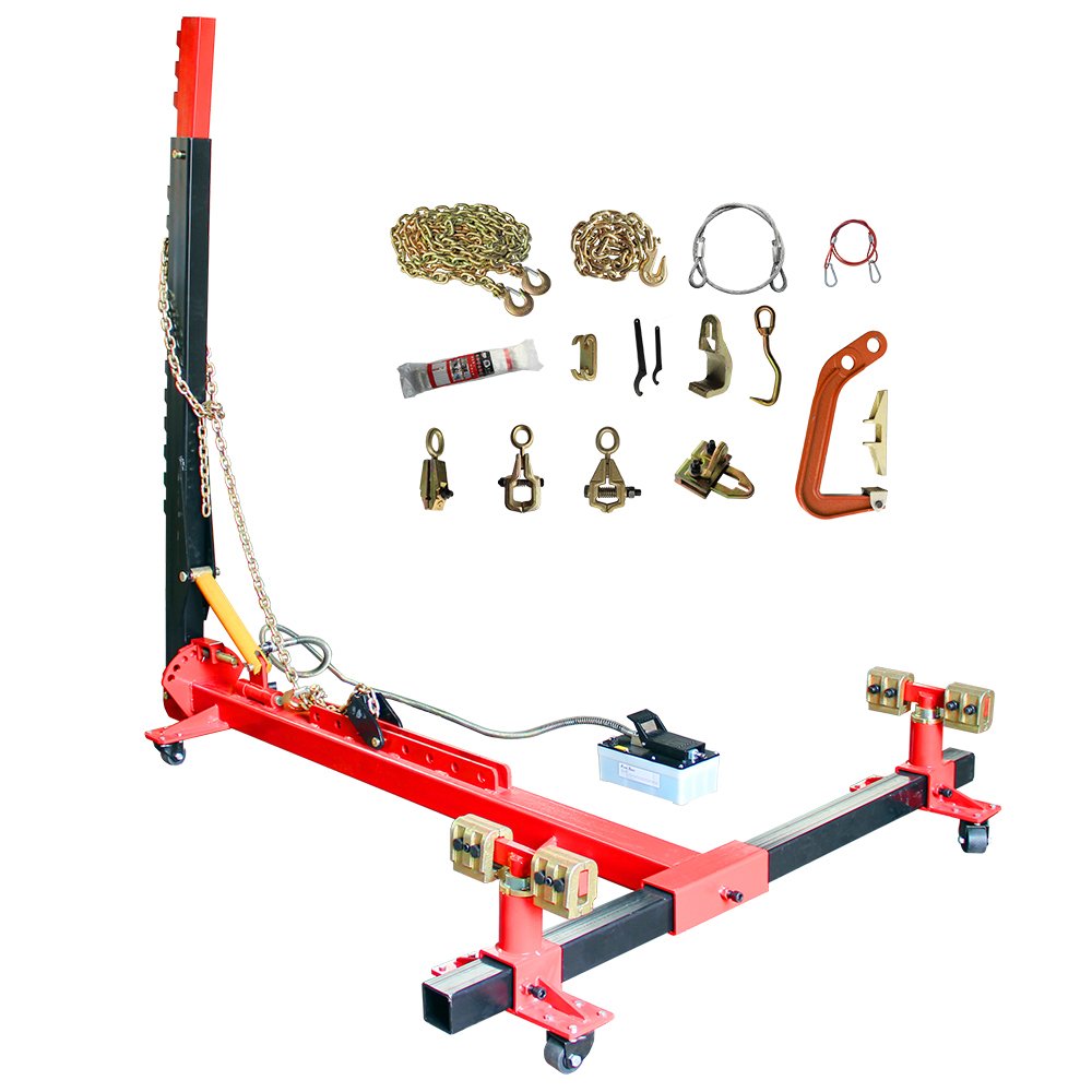 AUTENF 2 Tons Portable Car Frame Machine Auto Body Straightener Quick Repairing Equipment Car Body Repair Equipment