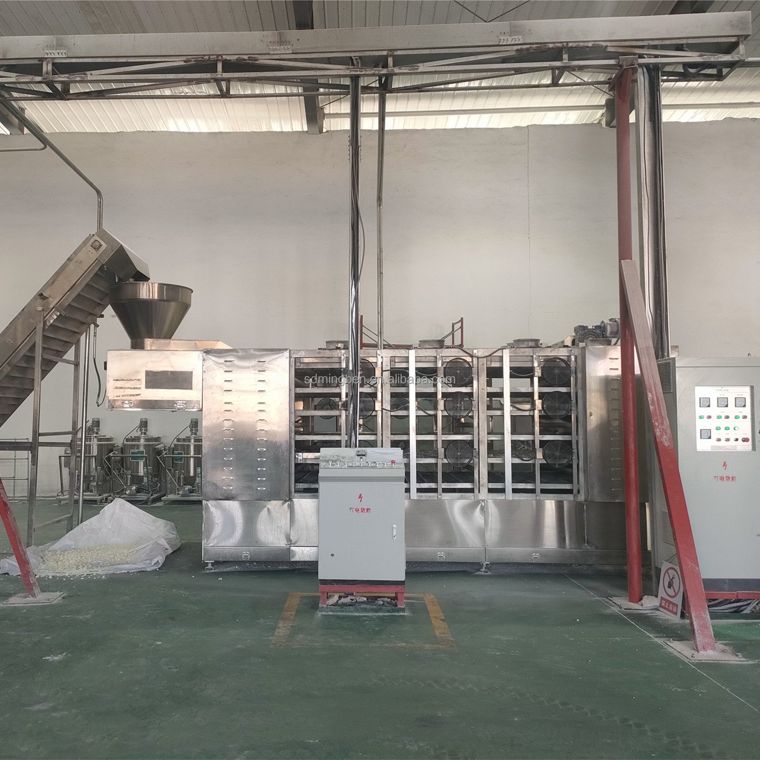 Processing Line Cassava Corn Potato Modified Pre-Gelatinized Starch Powder Extruder Machine