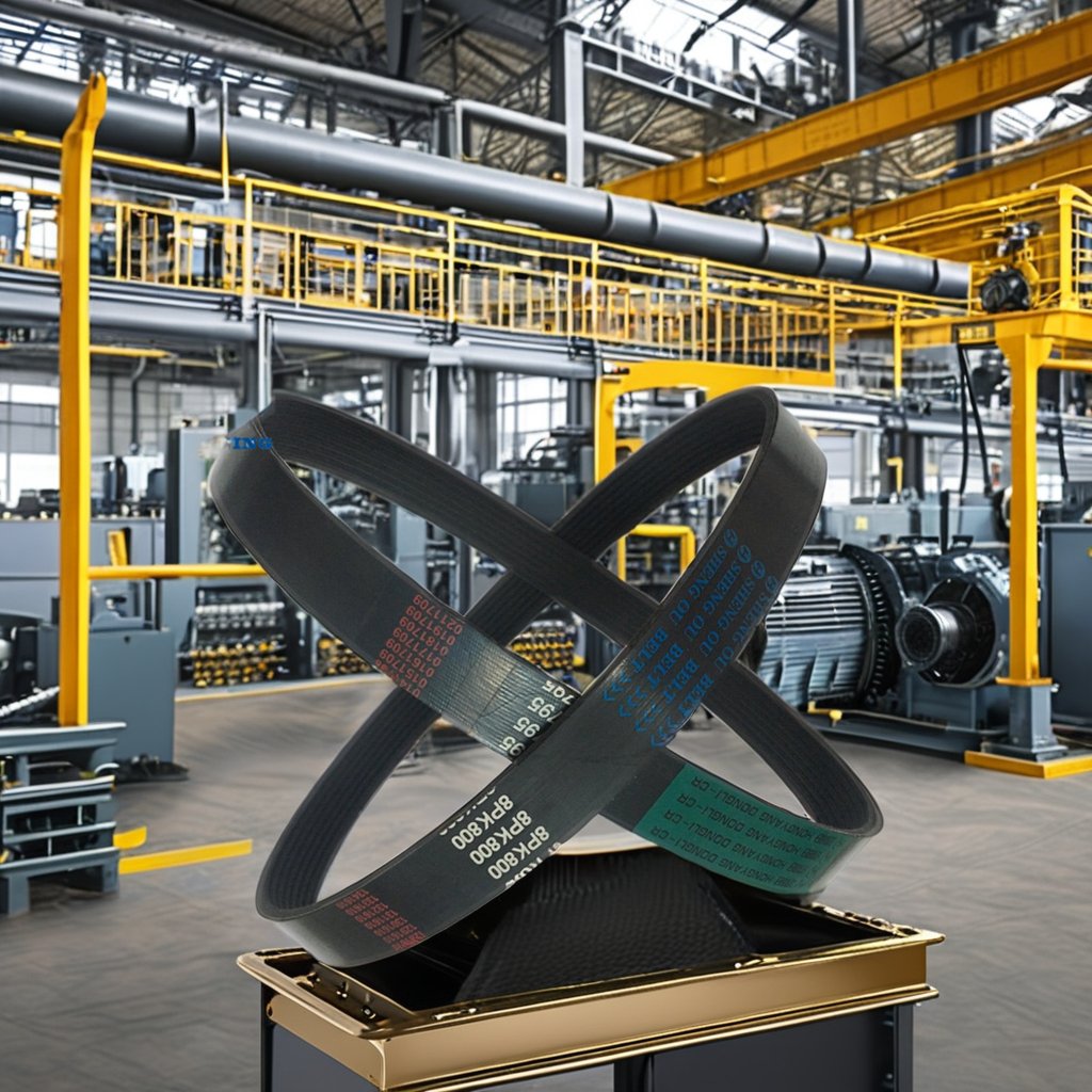 Universal Automotive Fan Belt Long Lasting Heat Resistant Suitable for Various Vehicle Models