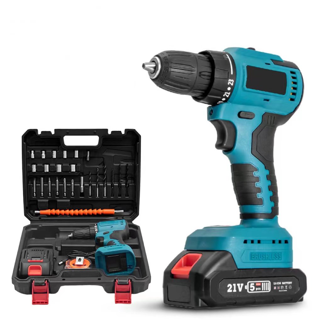 Factory Direct Sale Hand Power Tools Machine drill power tool Cordless Drills electric impact drill with accessories