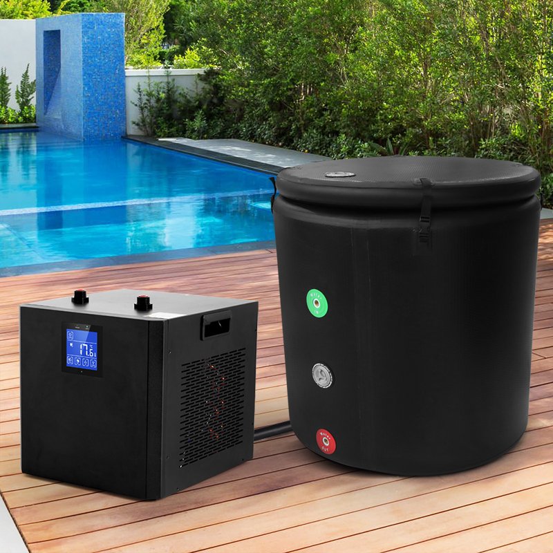 Portable Ice Chiller and Filter 1/2hp 1/3hp 1hp Fitness Recovery Ice Bath Water Cooled Cold Plunge Chiller for Sale