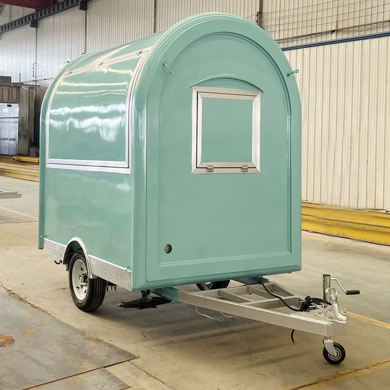 United States Coffee Van Mobile Food Trailer Food Truck Trailer Pizza Bakery Food Cart With Full Kitchen