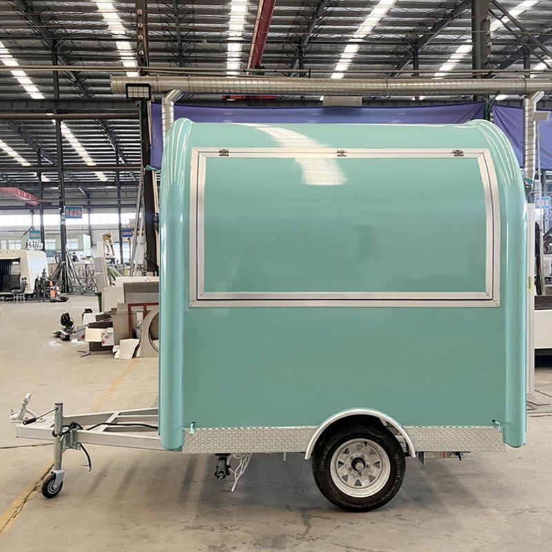 United States Coffee Van Mobile Food Trailer Food Truck Trailer Pizza Bakery Food Cart With Full Kitchen