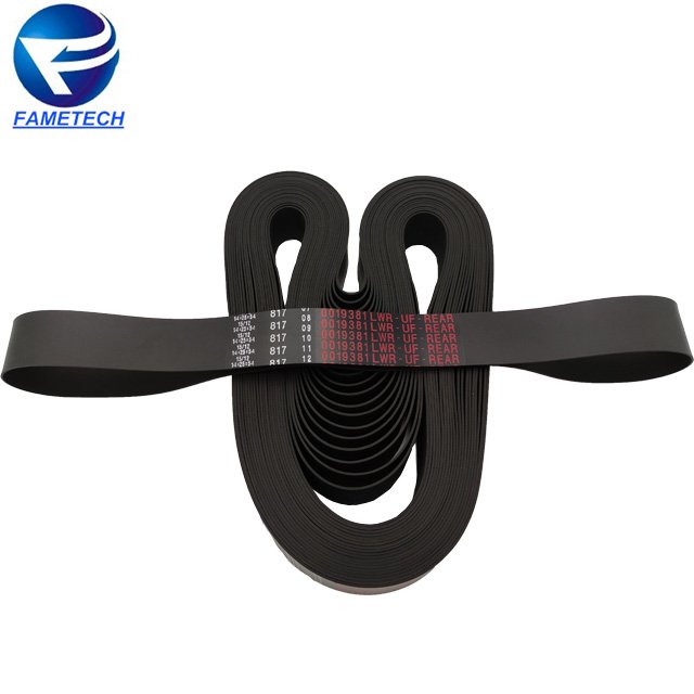 ATM part manufacturer ATM belt NCR flat transport belt 009-0019381 0090019381
