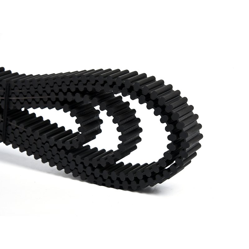 OEM Custom Manufacturing PU Nylon Double Sided Teeth Timing Rubber Synchronous Belts New Energy Farm Machinery Transmission