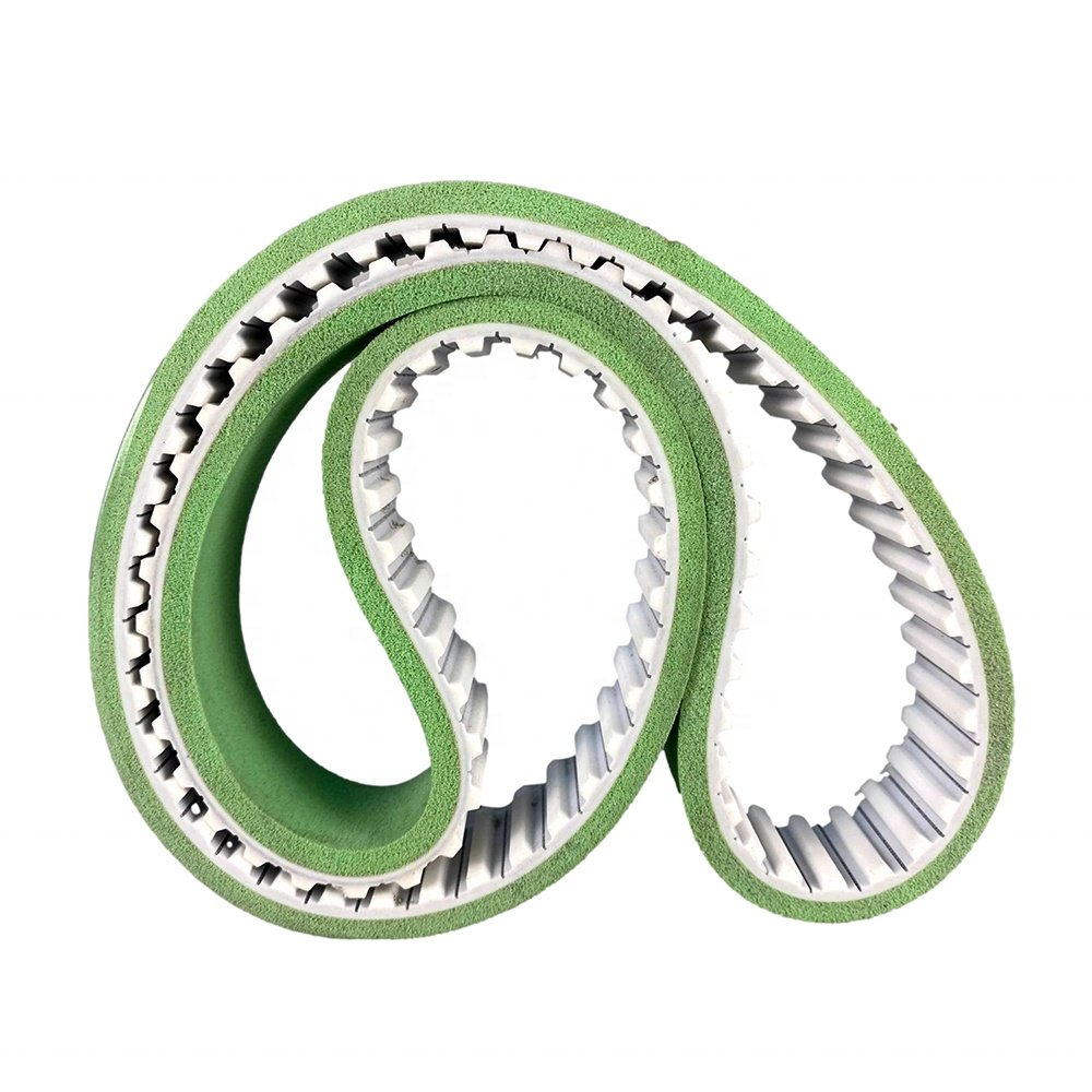 Single sided Toothed H Type NFT Green Foam Polyurethane Timing Belts PU Timing belt