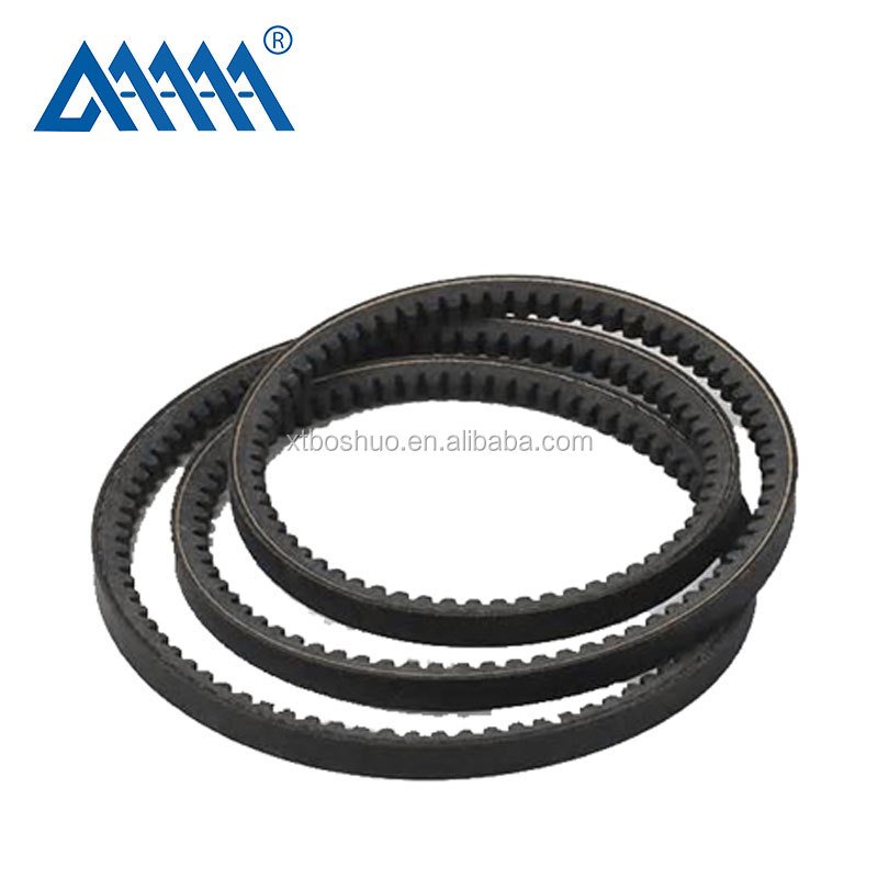 Industrial Raw Edge Cogged Transmission Rubber V Belt Teeth Belt
