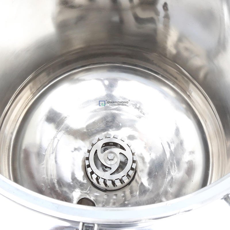 Stainless Steel Vacuum Mixing Tank 1000L Capacity Chemical Mixing Machinery Cream Ointment Cosmetic Emulsifying Homogenizer