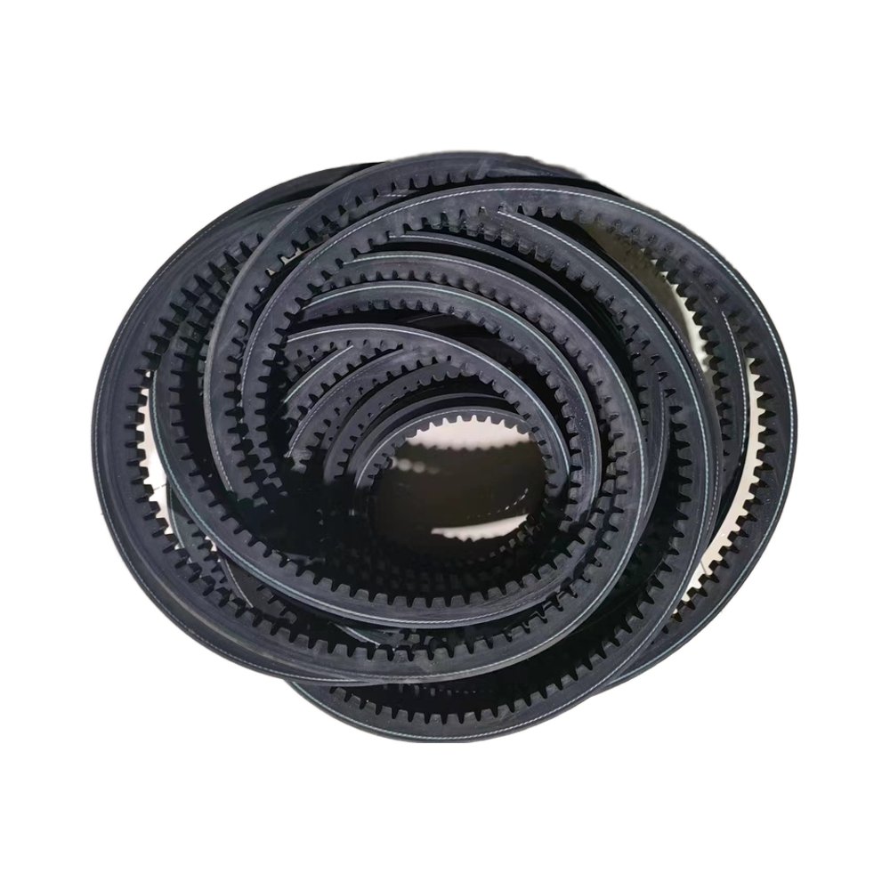 V-Belt Durable Rubber Ribbed Belt for Construction Farming Customizable OEM Support Available in Canvas Cotton Polyester