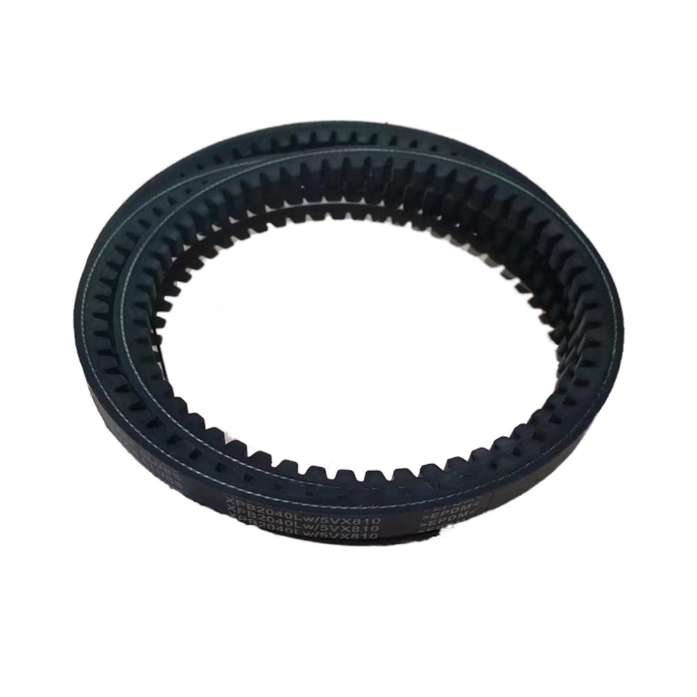 V-Belt Durable Rubber Ribbed Belt for Construction Farming Customizable OEM Support Available in Canvas Cotton Polyester