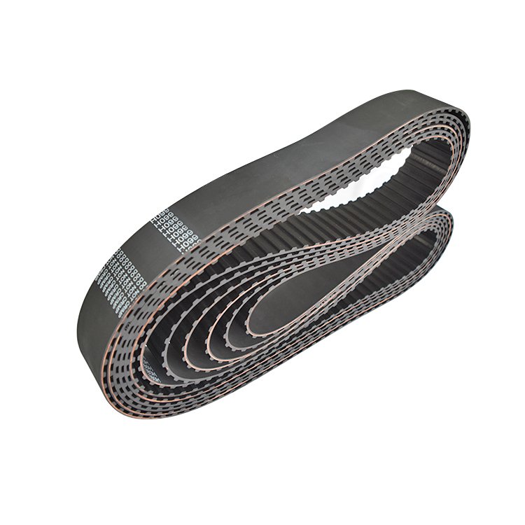 Non-Slip Lower noise close loop toothed drive belt synchronous belt rubber timing belt for industry