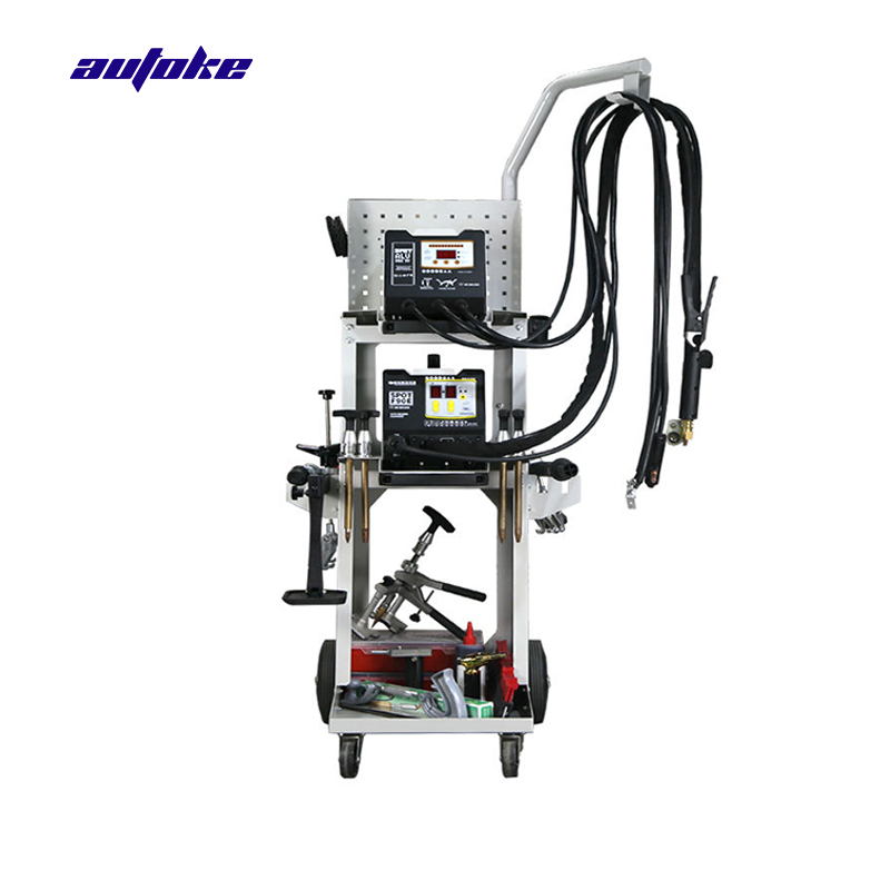 90E 6100 Car Body Repair Stud Dent Repair Kit Puller Machine for Steel and Aluminium Car Body