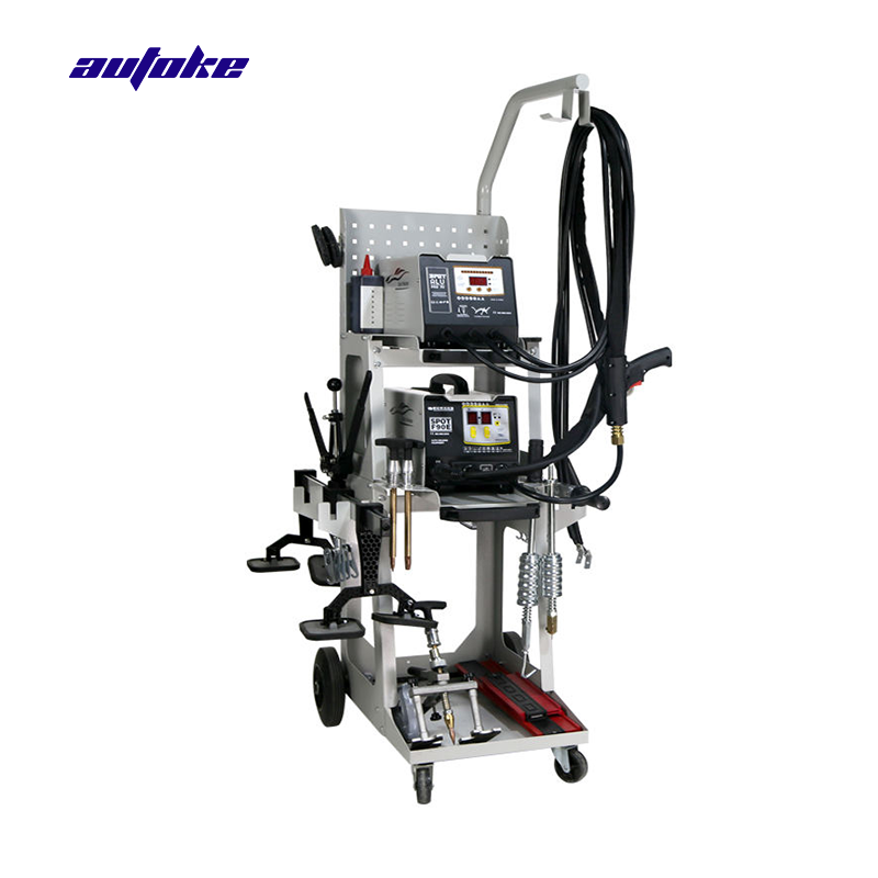 90E 6100 Car Body Repair Stud Dent Repair Kit Puller Machine for Steel and Aluminium Car Body