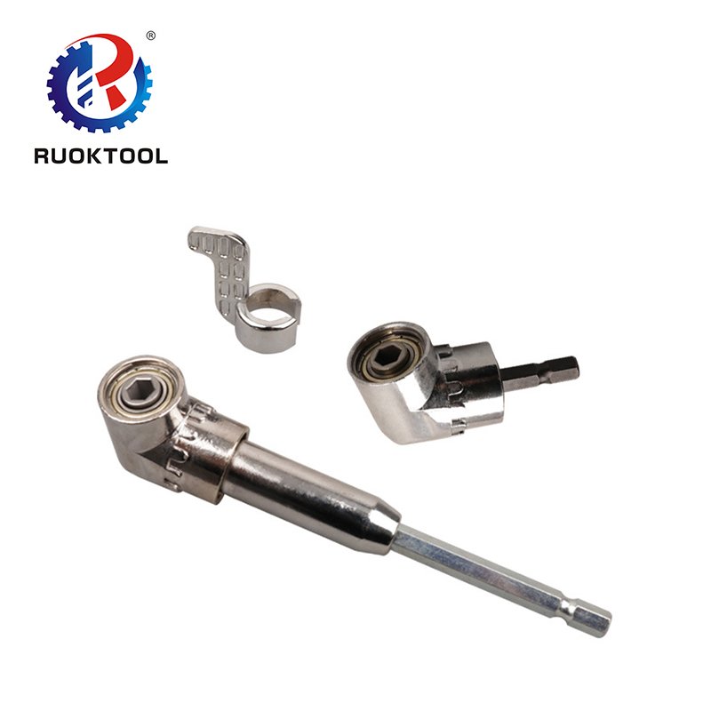 105 Degree Angled Bit Driver Adaptor Screwdriver Angle Bit Holder Socket Adapter Hex Stainless Steel Screwdriver Bit
