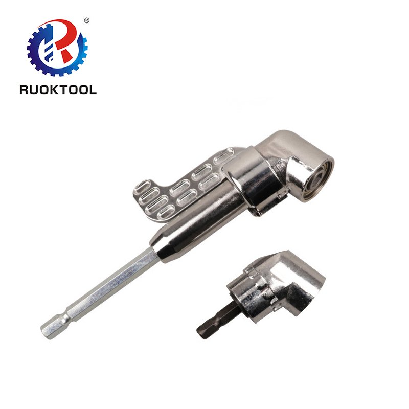 105 Degree Angled Bit Driver Adaptor Screwdriver Angle Bit Holder Socket Adapter Hex Stainless Steel Screwdriver Bit