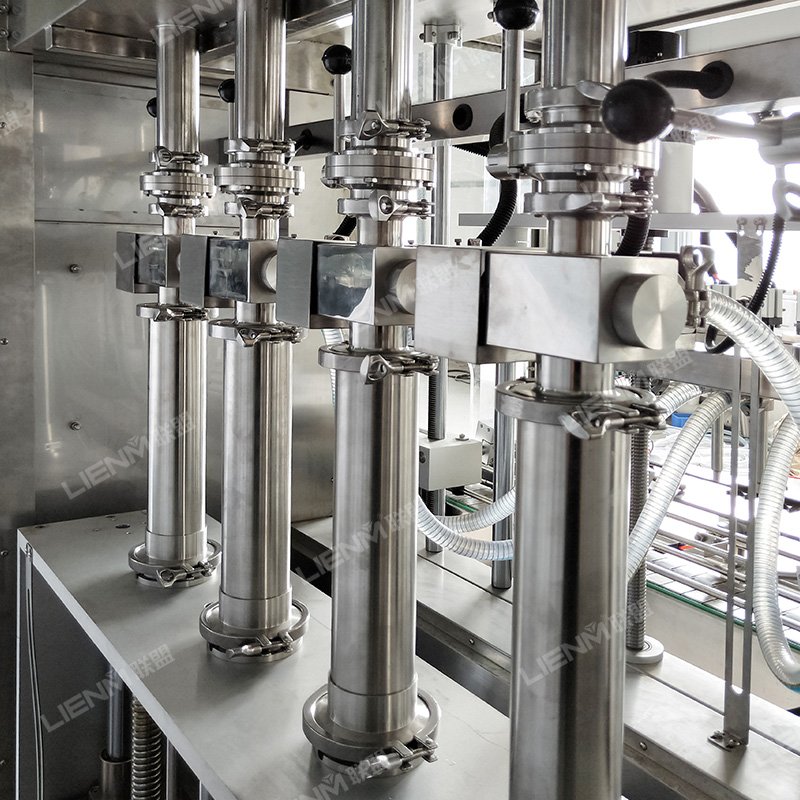 Cosmetic Production Line Liquid Body Wash Filler Detergent Shampoo Bottle Filling Capping and Labeling Machine Automatic 8 Heads
