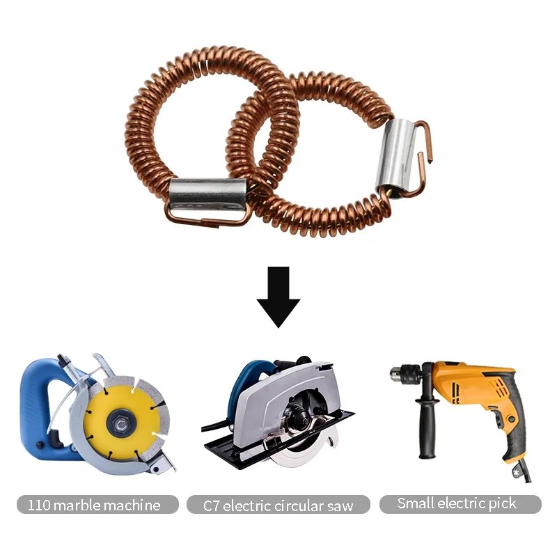 1Pcs Power Tool Accessory Electric Hammer Angle Grinder Cutting Machine Electric Pick Stator Spring Fine Type 110 Spring