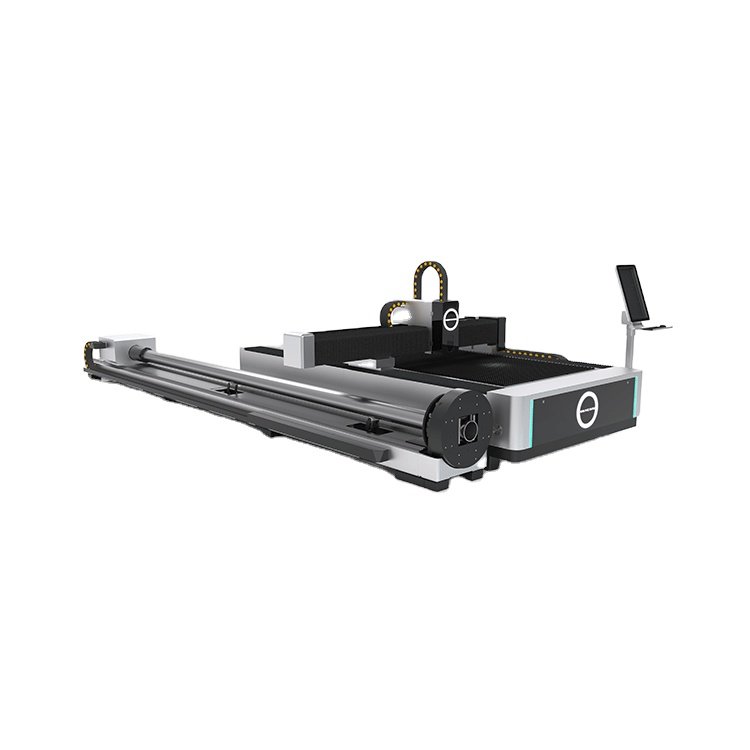 Hongniu Laser 3000*1500mm Exchange Table 3000w Raycus Source Metal Sheet Cutting Machine With Tube Cutting