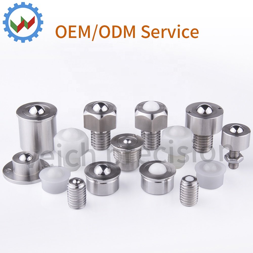 Industrial Ball Transfer Units Stainless Steel Screw Type Transfer Parts for Conveyor/Belt Conveyors New or Used Condition