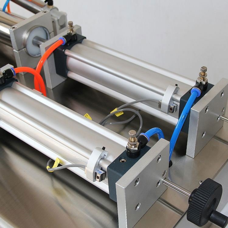 Auto Pneumatic Bottling Seafood Sauce Yoghurt Cream Jar Filling Packing Line Machine with tank Automatic Straight Line Filling
