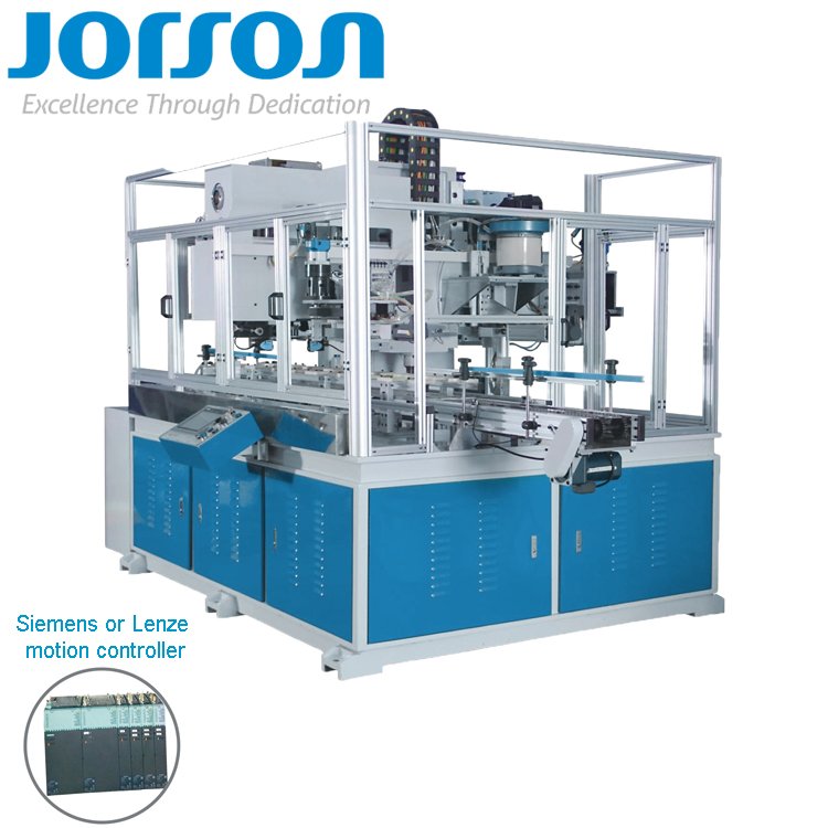 JORSON Metal Tin Tinplate Round Ferry Engine Oil Can Maker Paint Pails Barrel Lugs Making Machinery Equipment Wire Handle