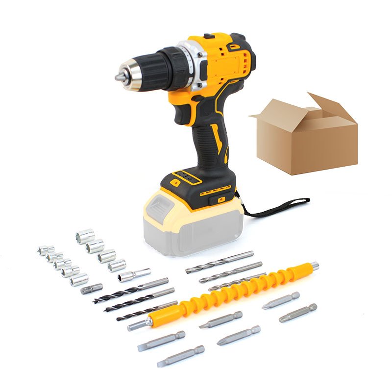 2-Speed Rechargeable Power Drills And Other Power Tool Accessories 21V Cordless Electric Drill