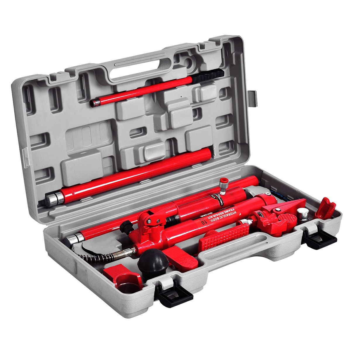 10 Ton Car Body Frame Repair Kit Separate Hydraulic Jack Vehicle Dent Repair Tools