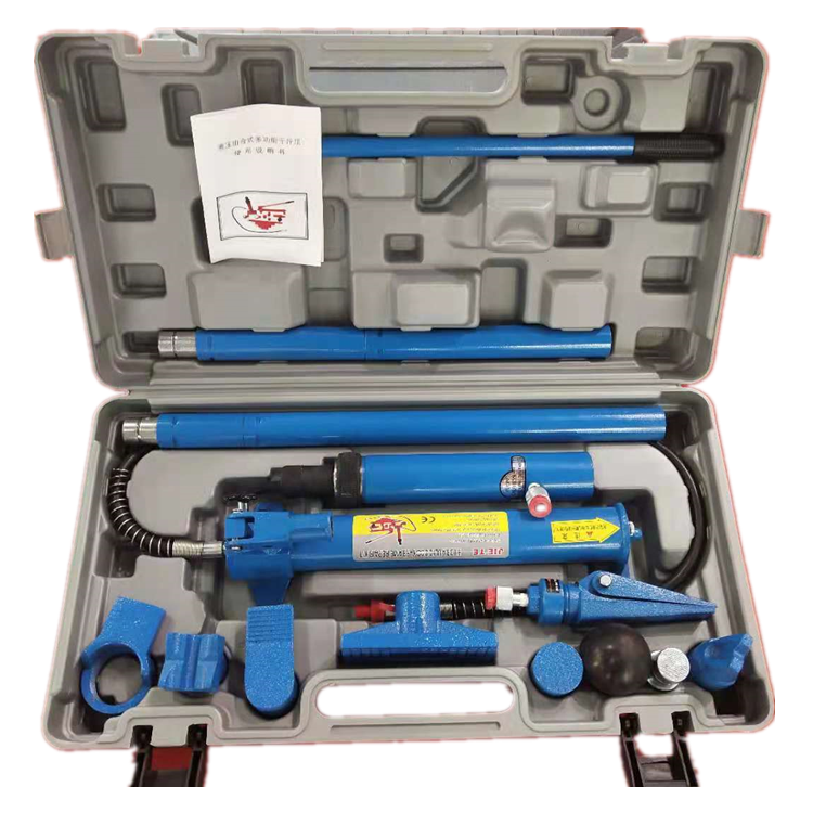 10 Ton Car Body Frame Repair Kit Separate Hydraulic Jack Vehicle Dent Repair Tools