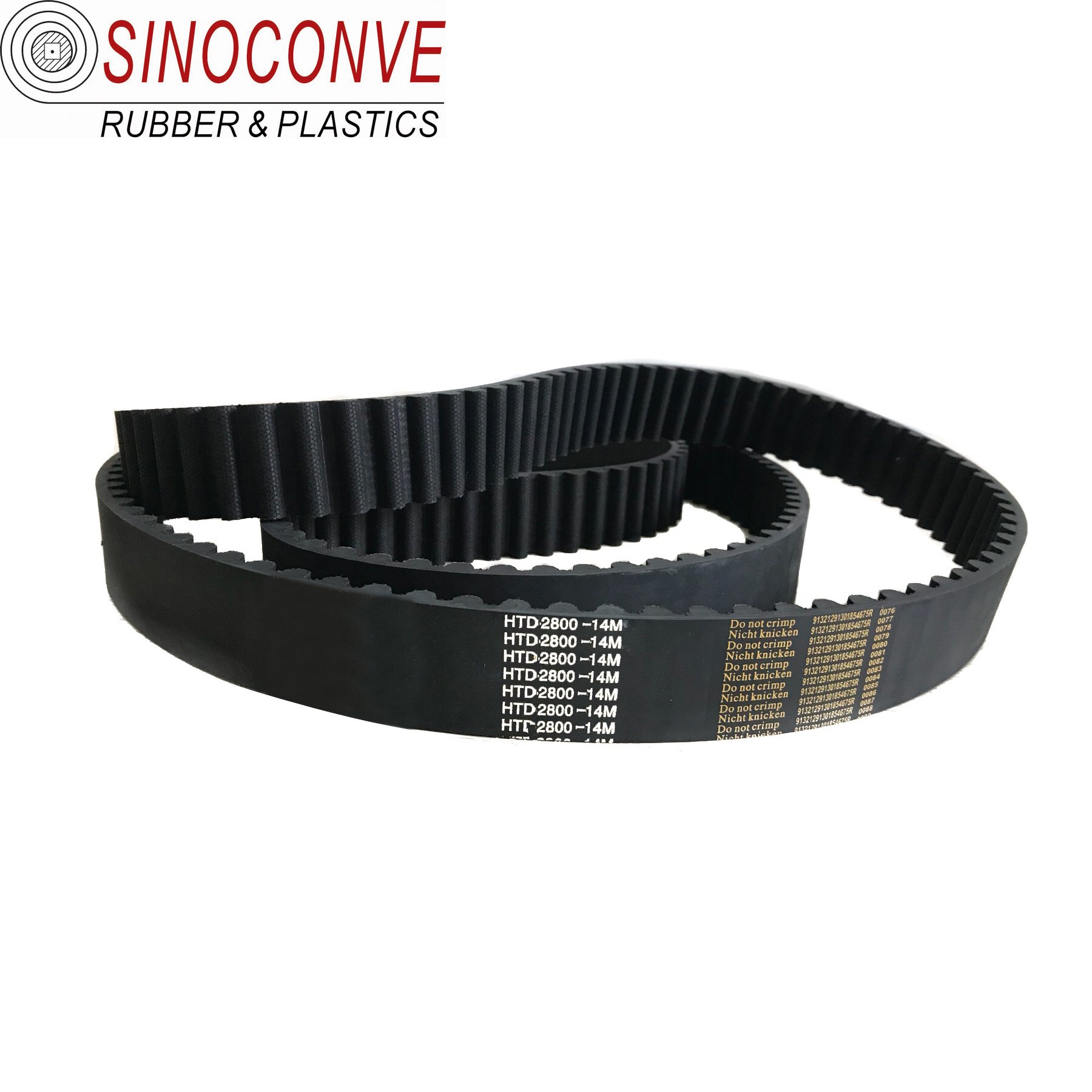 Transmission Rubber Timing belt of power machine