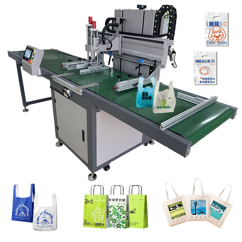 Automatic Full Colour Plastic Bag Printing Machine Food Manufacturing Plastic Shopping Bags Printer Machine
