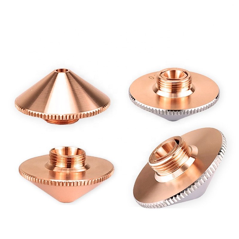 Laser Cutting Single And Double Layer Copper Nozzle Cutting And Welding Machine Accessories High-Speed Laser Cutting And Welding