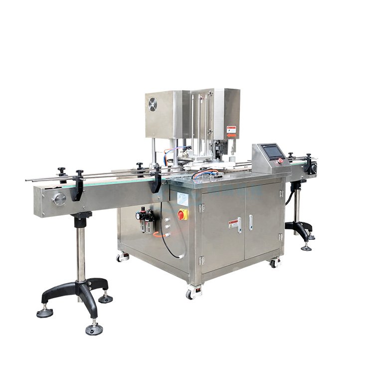 Auto Meat Sardine Tuna Canned Sealing Machine Equipment Fish Canning Machinery Tin Can Sealing Machine