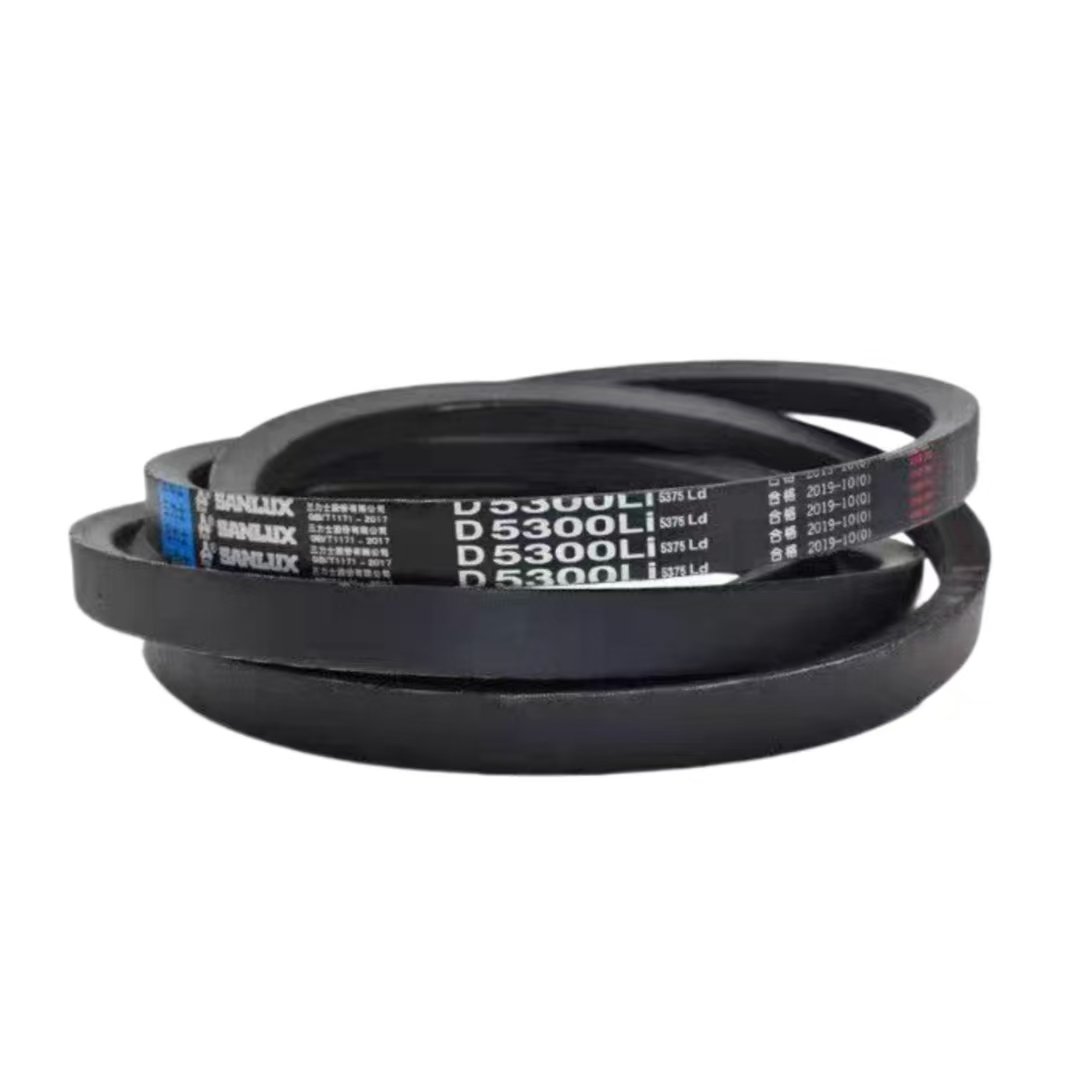 Rubber Industrial Power D Type Rubber Wrapped V Belt Rubber Conveyer Transmission Belts