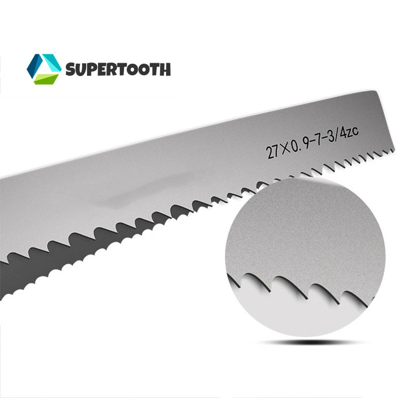 High Precision Bimetal Band Saw Blade Non-Ferrous Metals Cutting Tool Carbon Steel & High Speed Steel High Speed Feature