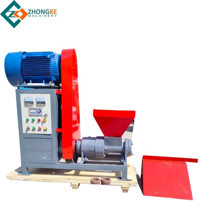grass shrub branches bamboo and wood cut ends rod making machine powder extruder machine