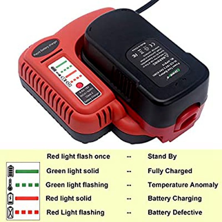 BDFC240 Type2 NI-CD NI-MH Battery Charger For Black Decker 9.6V - 24V Series Battery Electric Tool Accessory Power Tools Parts