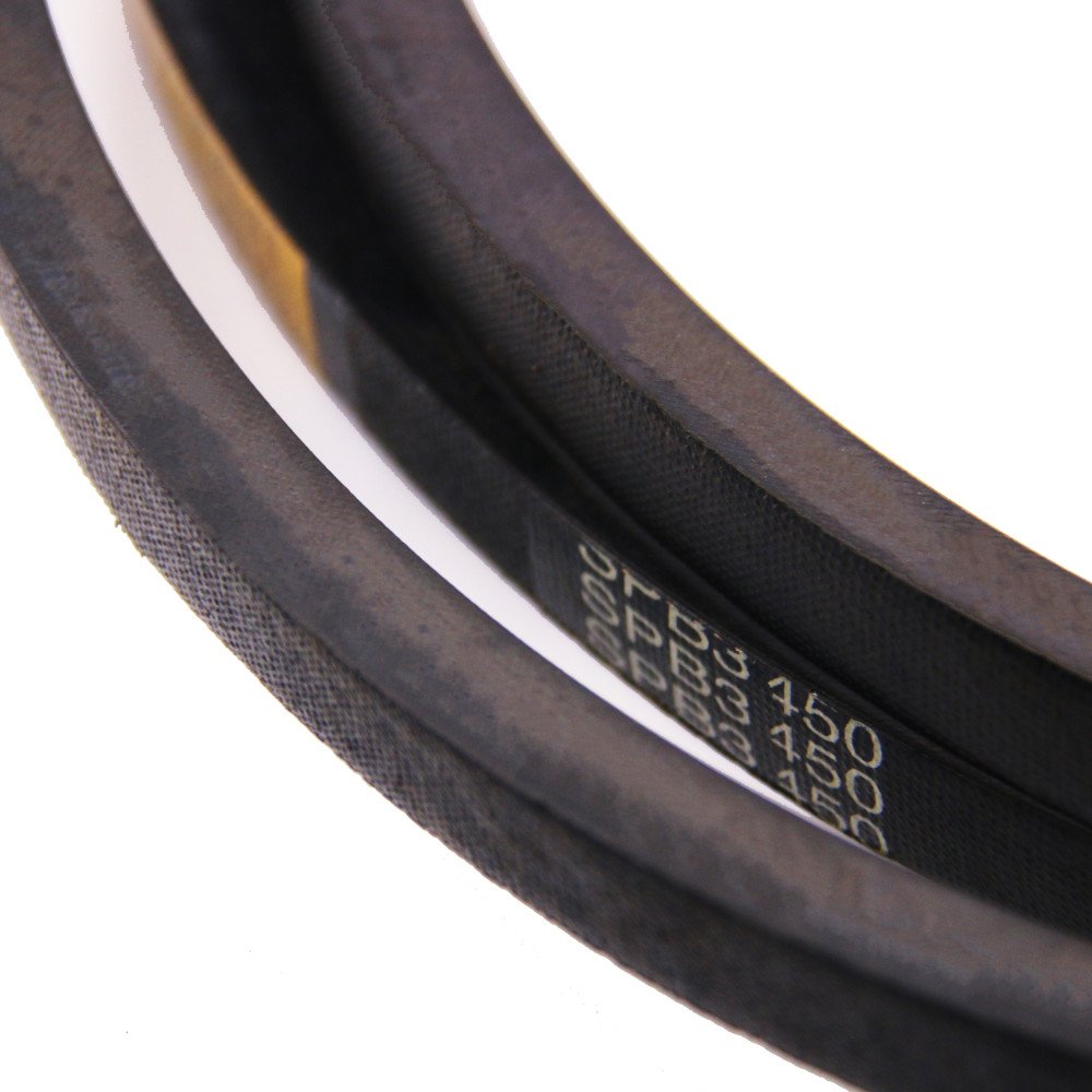 Triangle Transmission belt Black Rubber Conveyor belt V-belt Type