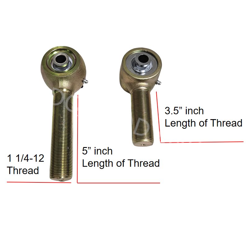 Chromoly Heavy Duty 1.25 Johnny Joint Jeep Creeper Heim Joint 1 1/4 Flex Joints Rod End Bearings For offroad