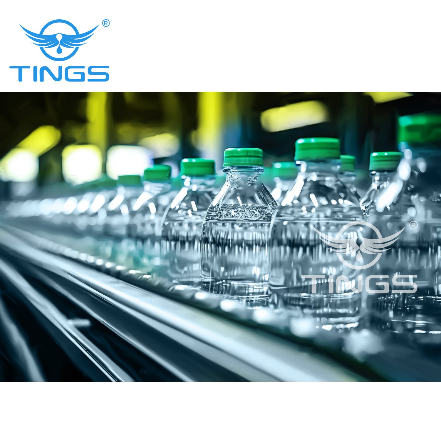 A to Z 8000BPH Bottled Mineral Drinking Water Production Line Turnkey Water Bottling Plant